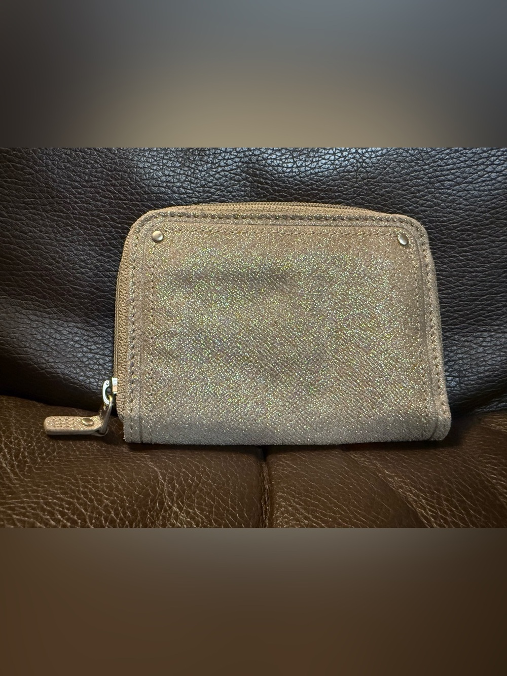 Fossil Women's Sparkle Wallet in Metallic Silver - Picture 2 of 5